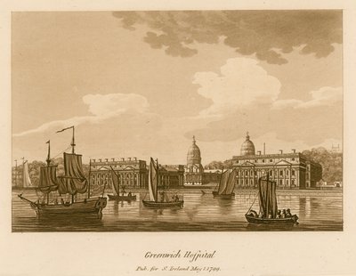 Greenwich Hospital, Londýn od English School