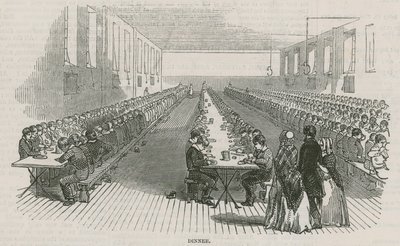 Greenwich Royal Hospital Schools; Večeře od English School