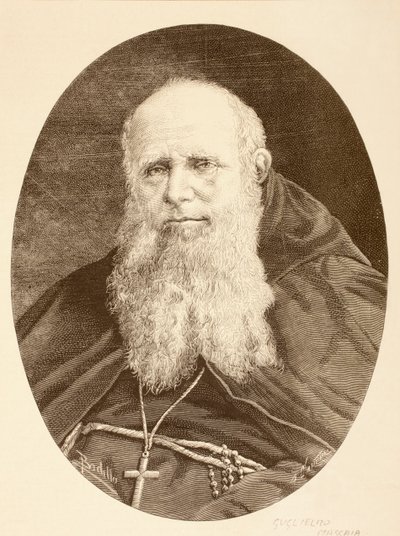 Guglielmo Massaia (litho) od English School