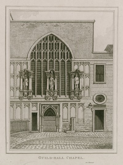 Guildhall Chapel, Londýn od English School