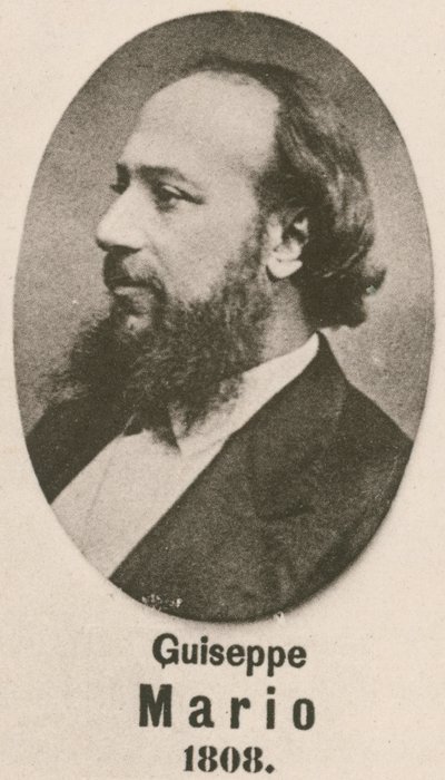 Giuseppe Mario (rytina) od English School