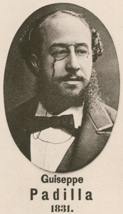 Guiseppe Padilla (rytina) od English School