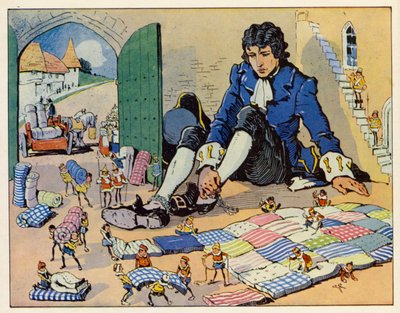 Gulliverovy cesty: (barevná litografie) od English School