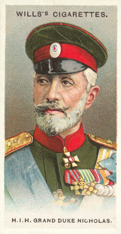HIH velkovévoda Nicholas (chromolitho) od English School