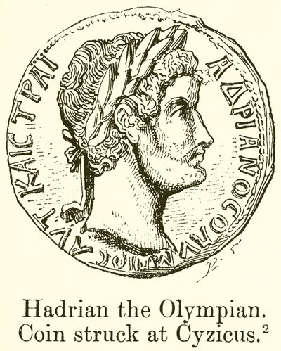 Hadrián olympionik. Mince udeřila na Cyzicus od English School