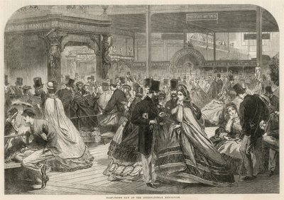 Den půlkoruny na mezinárodní výstavě 1862 od English School