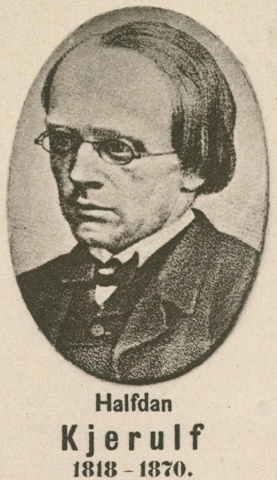 Halfdan Kjerulf (rytina) od English School