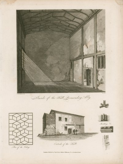 Hall, opatství Bermondsey od English School