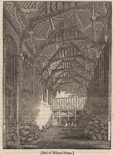 Síň Elthamského paláce, Kent od English School