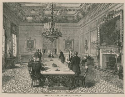 Hall of the Drapers Company, Londýn od English School