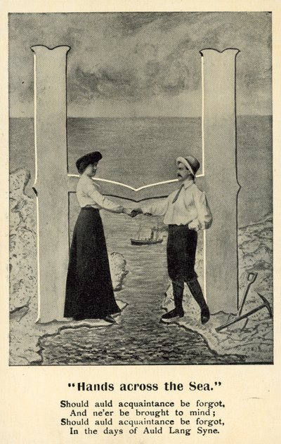 Ruce přes moře (litho) od English School