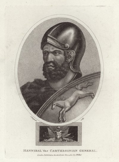 Hannibal kartáginský generál od English School