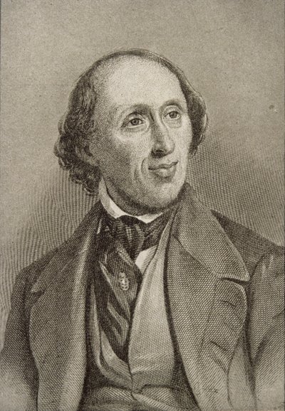 Hans Christian Andersen (1805-1875) od English School