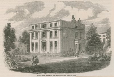 Harley House, New Road, Londýn, sídlo královny z Oude od English School