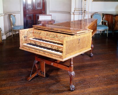 Harpsichord, Jacob Kirckman, anglicky, 1766 od English School