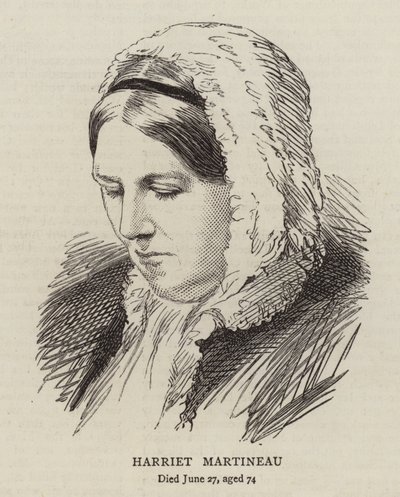 Harriet Martineau (rytina) od English School