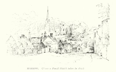 Harrow (rytina) od English School