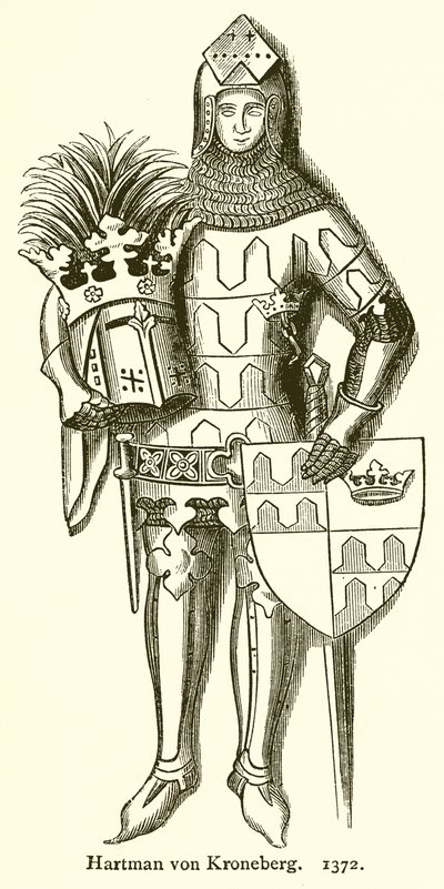 Hartmann von Kronenberg. 1372 od English School