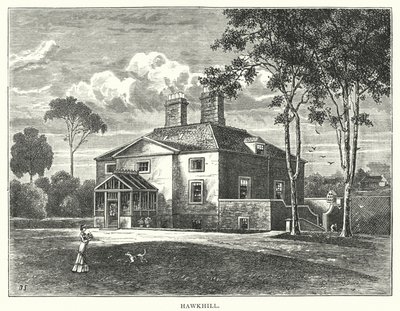 Hawkhill (rytina) od English School