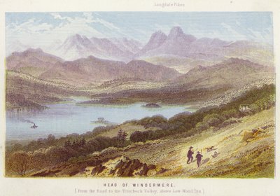 Head of Windermere (barevné lito) od English School