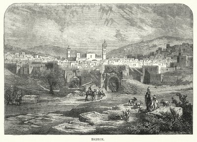 Hebron (rytina) od English School