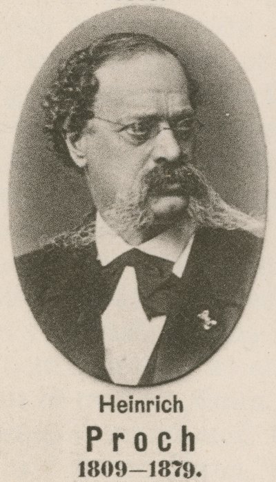 Heinrich Proch (rytina) od English School