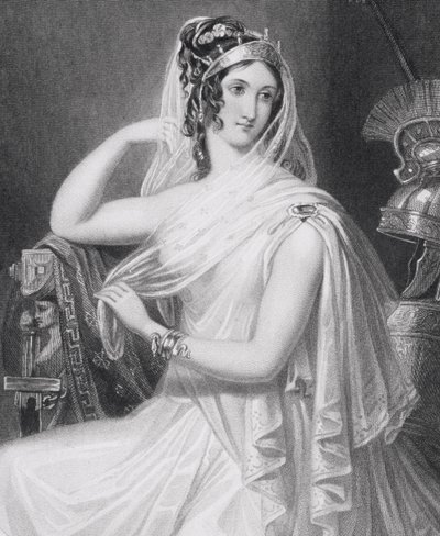 Helena Trojská, kolem roku 1845 od English School