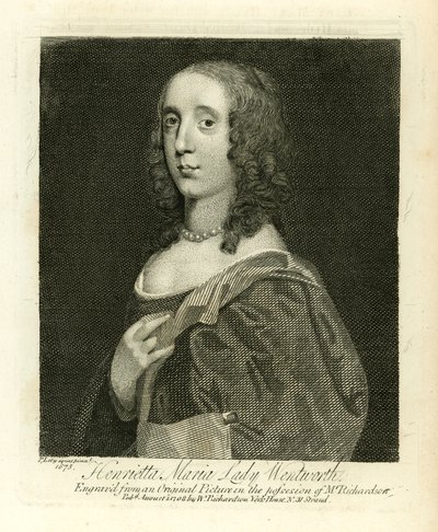 Henrietta Maria, lady Wentworthová od English School