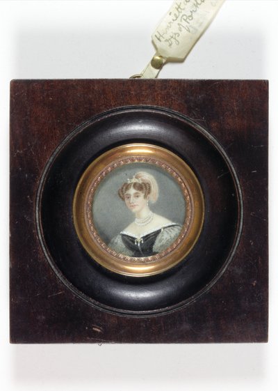 Henrietta Scott, markýza z Titchfield, později vévodkyně z Portlandu (smalt) od English School