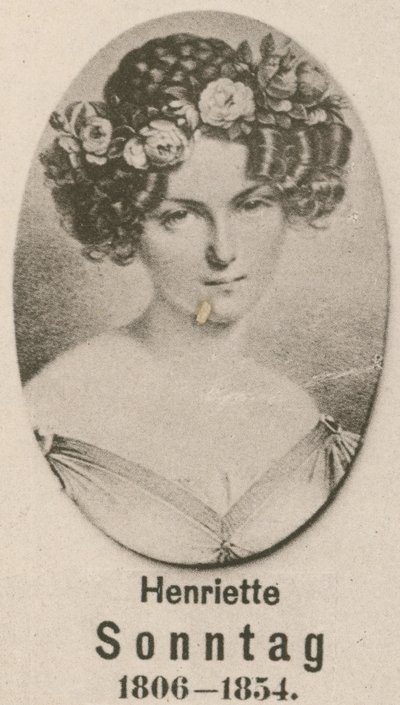 Henriette Sunday (rytina) od English School