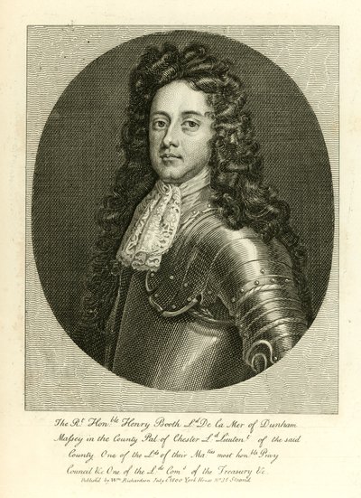 Henry Booth, lord Delamer od English School