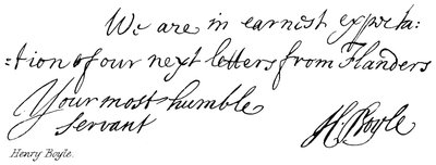 Henry Boyle od English School