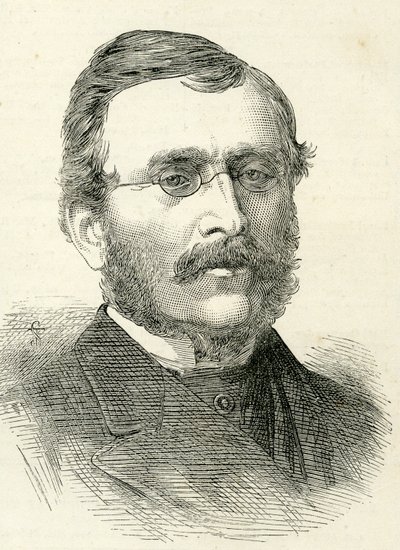 Henry Brittan Willis (1810-84) z The Illustrated London News února 1884 od English School