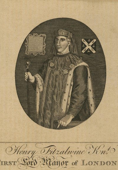 Henry Fitzalwine, první primátor Londýna od English School