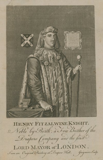 Henry Fitzalwine, první primátor Londýna od English School