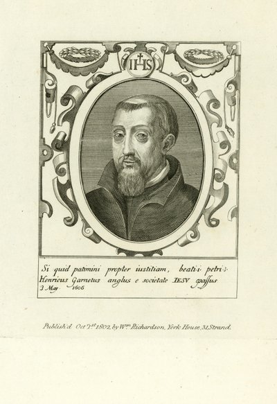 Henry Garnet od English School