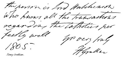 Henry Grattan od English School