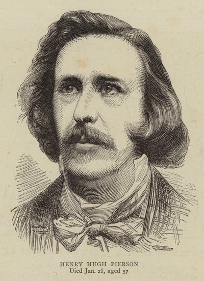 Henry Hugh Pierson (rytina) od English School