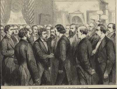 Henry Morton Stanleys se vrací do Ameriky od English School