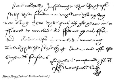 Henry Percy, (vévoda z Northumberlandu) od English School