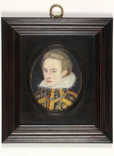 Henry Prince of Wales (akvarel na pergamenu) od English School