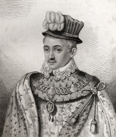 Henry Stewart, vyrytý Riversem, ilustrace z „Katalogu královských a vznešených autorů, svazek V“, vydaného v roce 1806 od English School