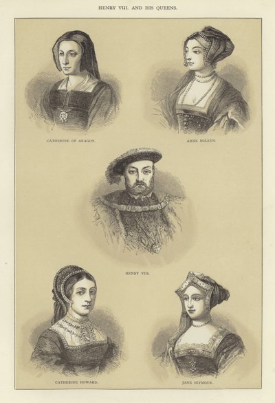 Jindřich VIII a jeho královny od English School