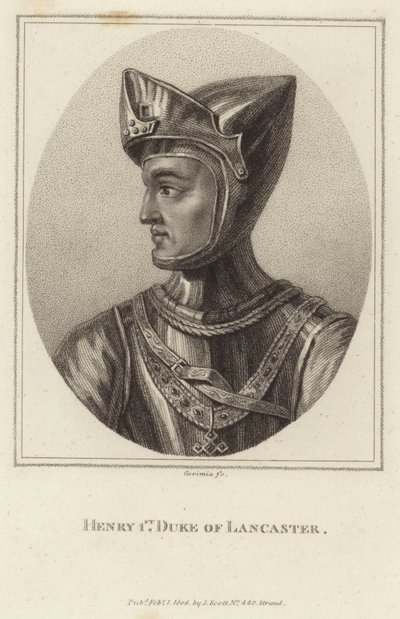 Jindřich z Grosmontu, 1. vévoda z Lancasteru od English School