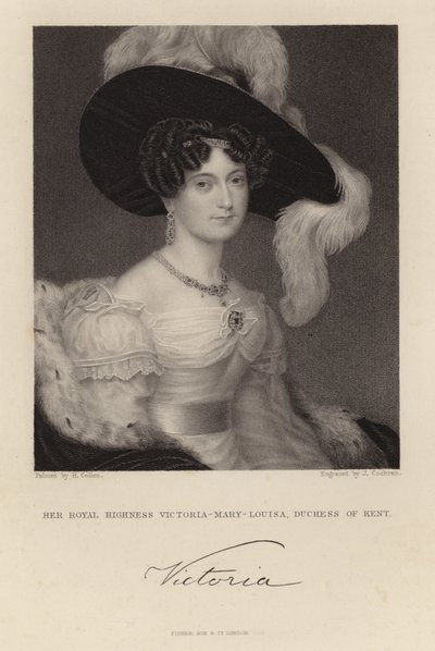 Její královská výsost Victoria Mary Louisa od English School