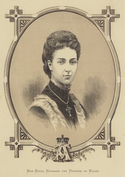 Její královská výsost princezna z Walesu od English School