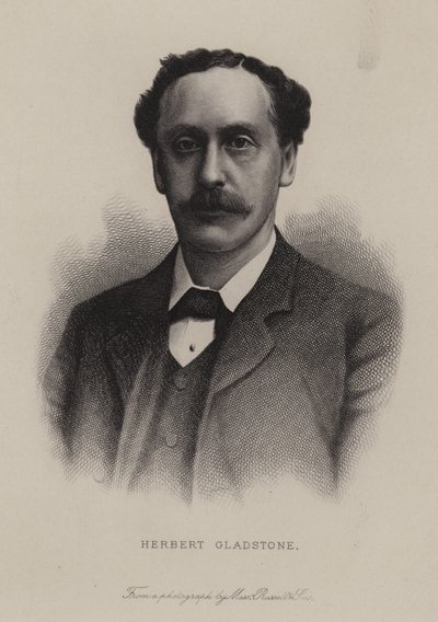 Herbert Gladstone , britský politik od English School