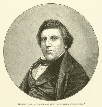 Herbert Ingram, zakladatel Illustrated London News (rytina) od English School