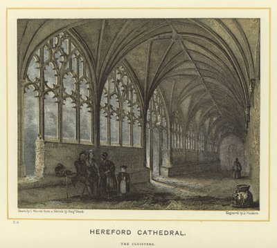 Herefordská katedrála, ambity od English School