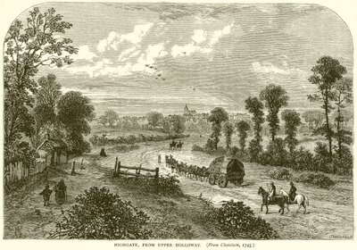 Highgate, z Upper Holloway od English School